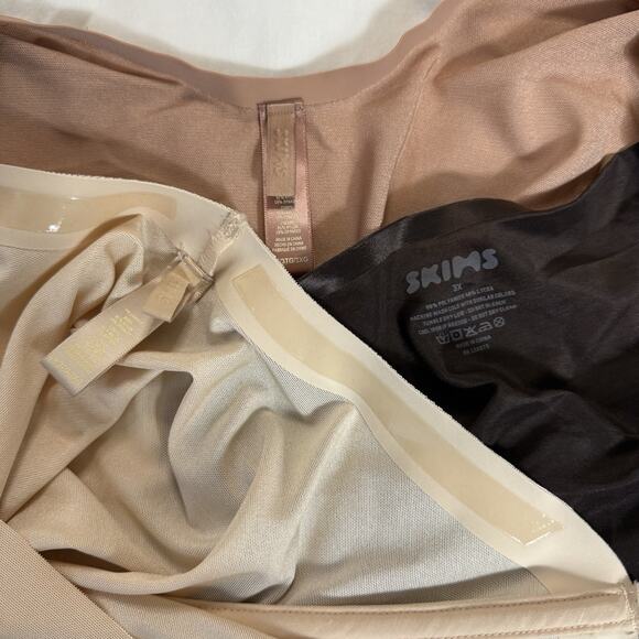 Skims Cami Thong Bodysuit & Low Back Leggings Semi Sheer Size 3X Lot of 3 - Picture 11 of 12